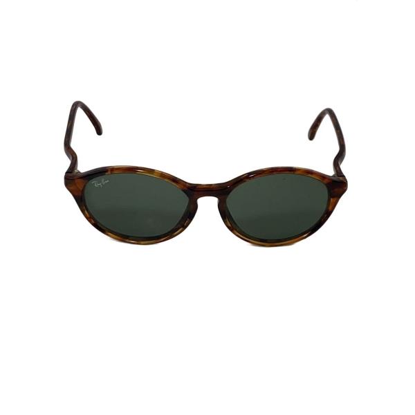 Ray-Ban◆B＆L/サングラス/オーバル/ベッコウ柄/BRW/GRN/メンズ/W1946