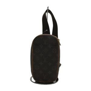 LOUIS VUITTON◆ポシェットガンジュ_モノグラムキャンバス/ウエストバッグ/PVC/BRW/総柄/M51870｜ssol-shopping