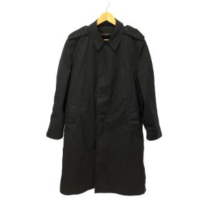 ステンカラーコート/38/コットン/BLK/DLA100-88-C-0551｜ssol-shopping