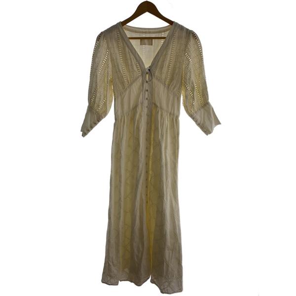 AMERI◆7分袖ワンピース/--/コットン/0191530970