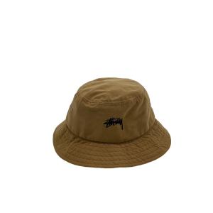 STUSSY◆ハット/S/レーヨン/CML/レディース