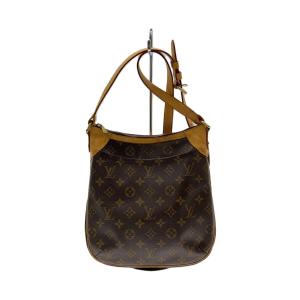 LOUIS VUITTON◆オデオンPM_モノグラム・キャンバス_/ブラウン/PVC/ブラウン/M5...