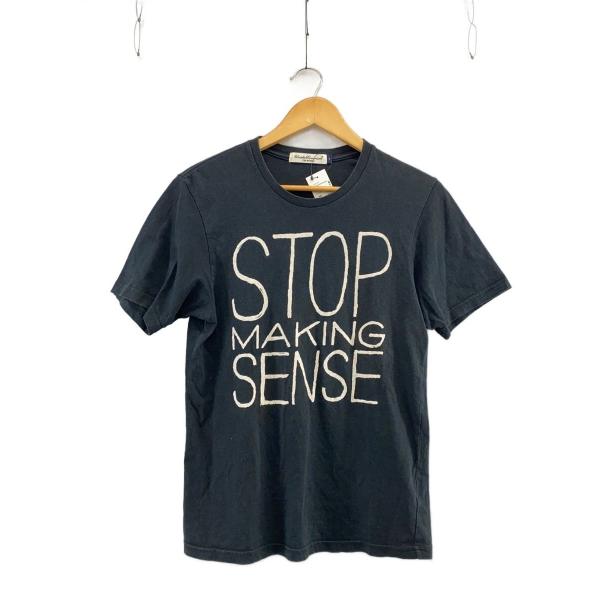 UNDERCOVERISM◆STOP MAKING SENSE/Tシャツ/1/コットン/BLK//