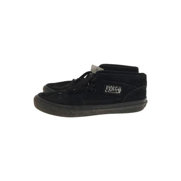 VANS◆ローカットスニーカー/26.5cm/黒/スウェード/721454/HALF CAB/ヨゴレ...