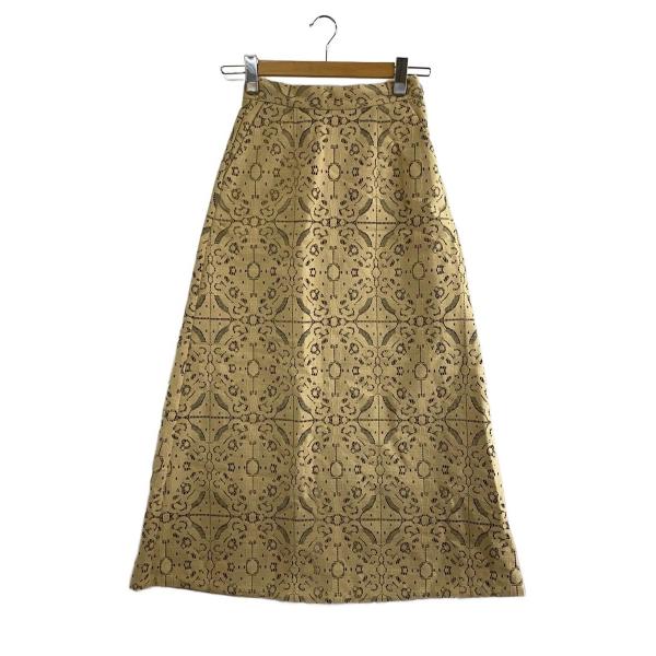 AMERI◆MODUALL LACE SKIRT/スカート/S/コットン