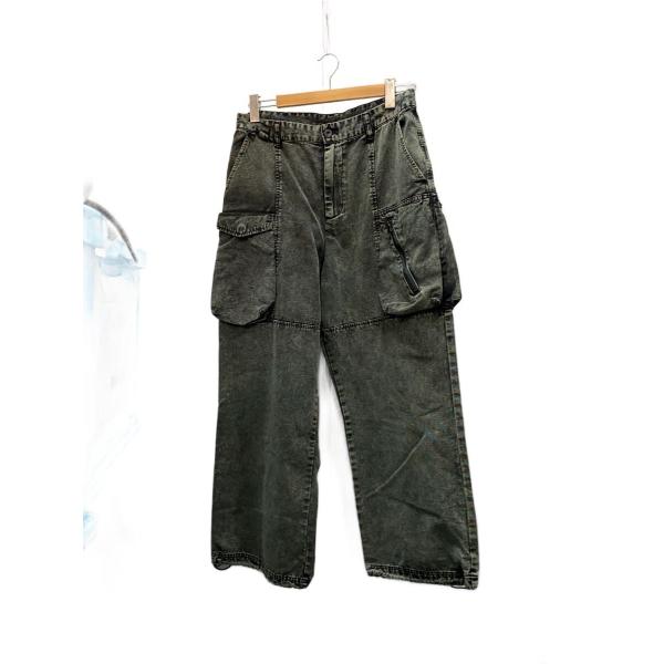 NULL TOKYO◆カーゴパンツ/L/コットン/GRY/無地/null-109js