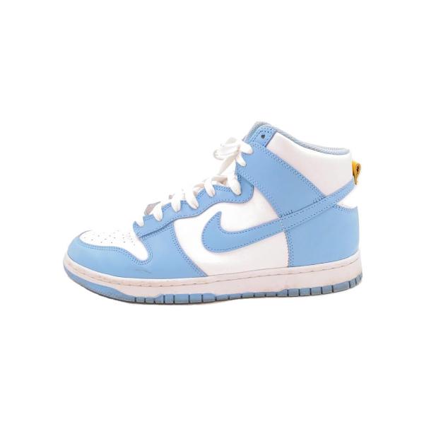 NIKE◆ハイカットスニーカー/28cm/BLU/フェイクレザー/DD1399-401