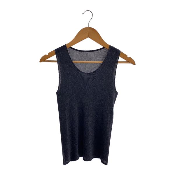PLEATS PLEASE ISSEY MIYAKE◆トップス/3/ポリエステル/BLK/PP21-...