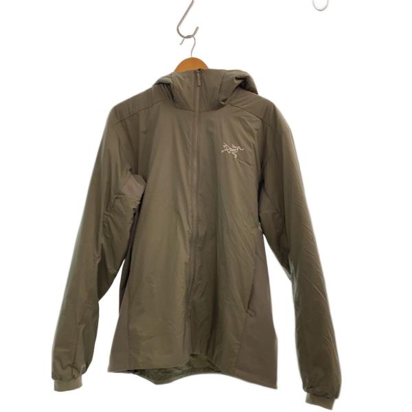 ARC’TERYX◆ダウンジャケット/L/ナイロン/KHK/X000009556//