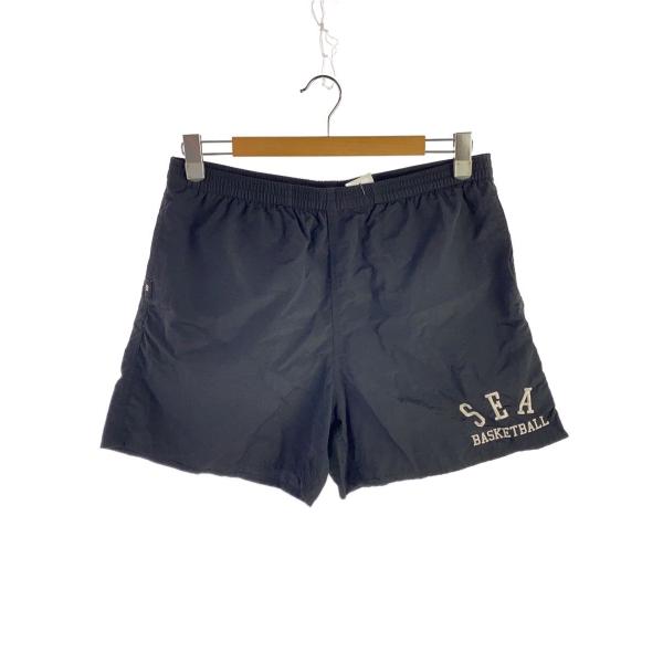 WIND AND SEA◆ショートパンツ/M/ナイロン/BLK/wds-lt80-22