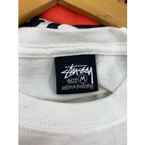STUSSY◆Tシャツ/M/コットン/WHTの詳細画像2