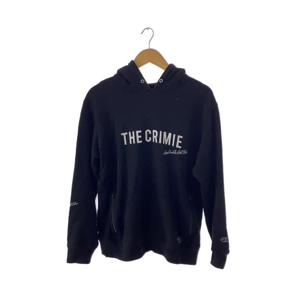 CRIMIE◆パーカー/XL/コットン/ブラック/cr1-02a5-cl50