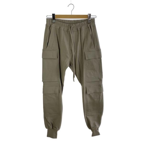 Rick Owens◆カーゴパンツ/38/コットン/カーキー/無地/RU01D3337-BA