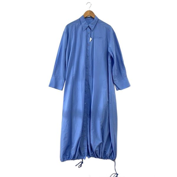 AMERI◆長袖ワンピース/M/ポリエステル/BLU/01410580100//
