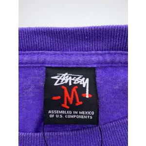 STUSSY◆Tシャツ/--/コットン/パープ...の詳細画像2