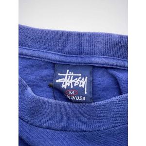STUSSY◆Tシャツ/M/コットン/ネイビー...の詳細画像2