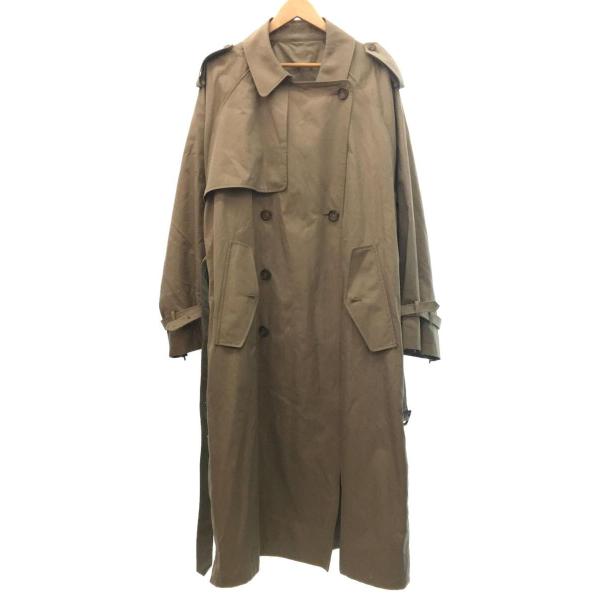 stein◆23AW/OVERSIZED TRENCH COAT/トレンチコート/S/コットン/BE...