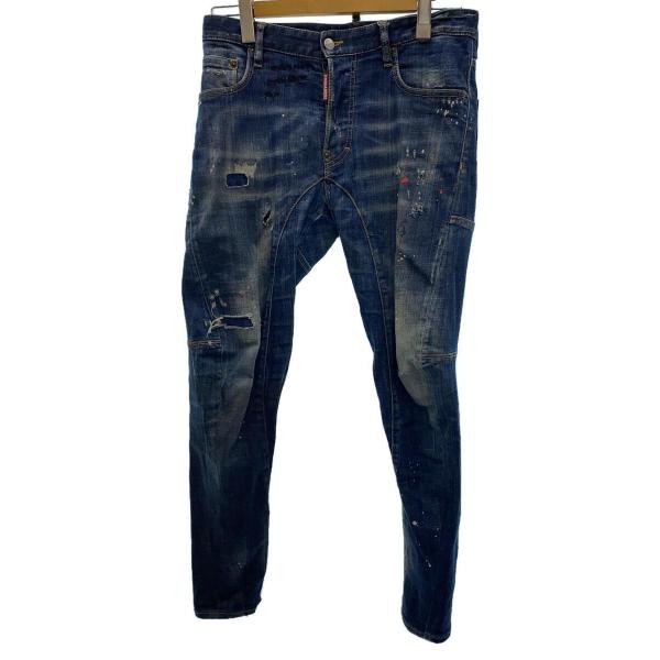 DSQUARED2◆HONEY BABY WASH TIDY BIKER JEAN/42/コットン/...