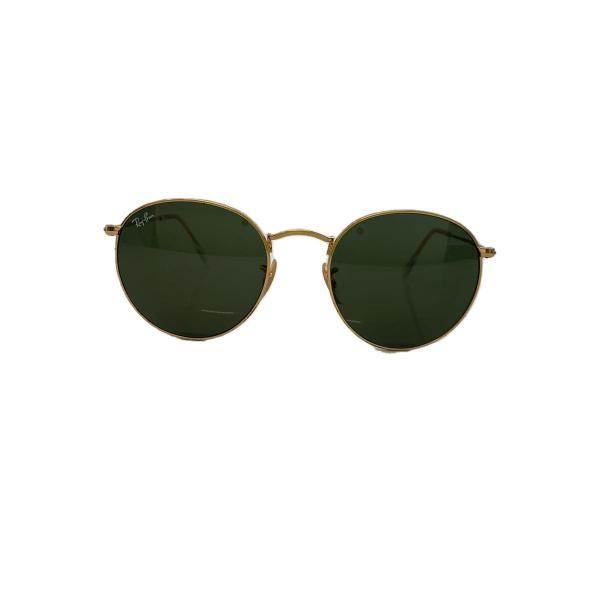 Ray-Ban◆ROUND METAL/サングラス/GRN/メンズ/RB3447-N//