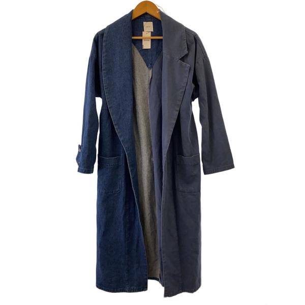 AMERI◆コート/--/コットン/NVY/018170731