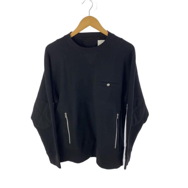 Eesett&amp;Co◆スウェット/36/コットン/BLK/C129//