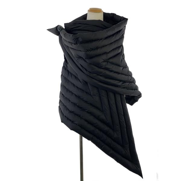Rick Owens◆ダウンベスト/50/ナイロン/BLK/RU02C7777NPD2