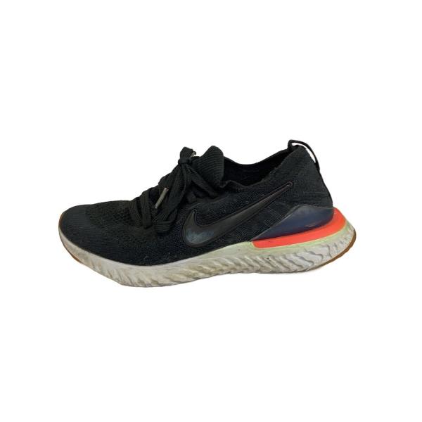 NIKE◆W EPIC REACT FLYKNIT 2/ウィメンズエピックリアクトフライニット/ブラ...