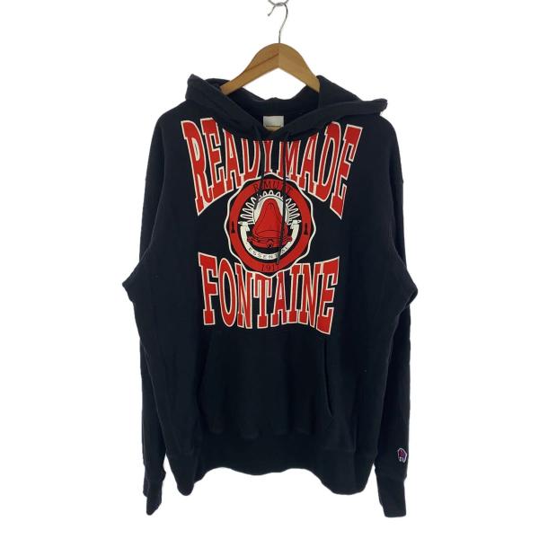 READYMADE◆パーカー/L/コットン/BLK/RE-CO-BK-00-00-195//