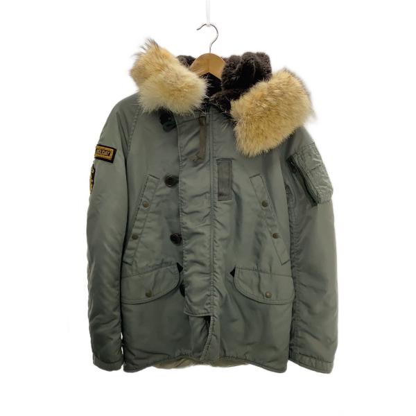 TMT◆フライトジャケット/S/ナイロン/KHK