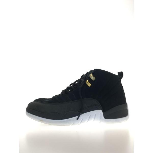 NIKE◆AIR JORDAN 12 RETRO/エアジョーダン12レトロ/ブラック/130690-...