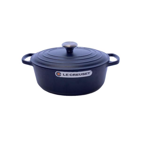 LE CREUSET◆鍋/BLK/4 1/2 QT