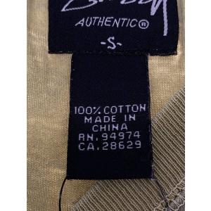 STUSSY◆Tシャツ/S/コットン/KHK/...の詳細画像3