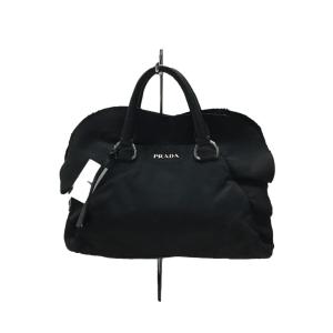 プラダ コスメポーチ ブラック ナイロン Aランク pr7709th : アース  