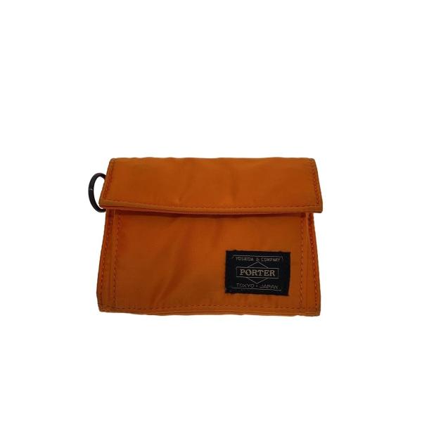 PORTER◆3つ折り財布/ナイロン/ORN/メンズ/タンカー/622-48167/80thanni...