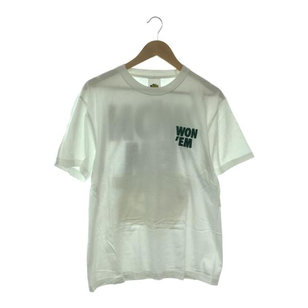 THE NETWORK BUSINESS/Tシャツ/M/コットン/WHT