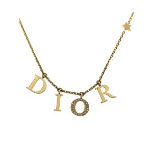 Christian Dior◆ディオレボリューション/ネックレス/GLD/トップ有/レディース