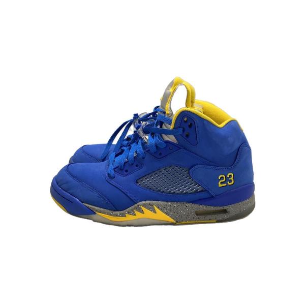 NIKE◆AIR JORDAN 5 LANEY JSP/エアジョーダン/ブルー/CD2720-400...