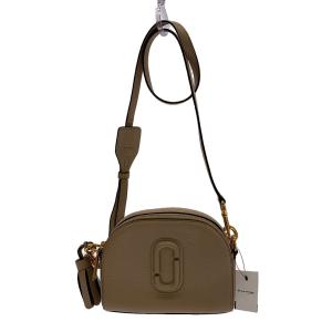 MARC JACOBS◆SHUTTER CROSSBODY BAG/ショルダーバッグ/レザー/BEG/M0015468 273