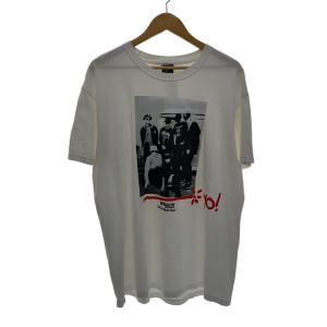 STUSSY◆00s/OLD/BERLIN/前面プリント/Tシャツ/L/コットン/WHT//PHOTO