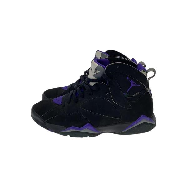 NIKE◆AIR JORDAN 7 RETRO/エアジョーダンレトロ/ブラック/304775-053...