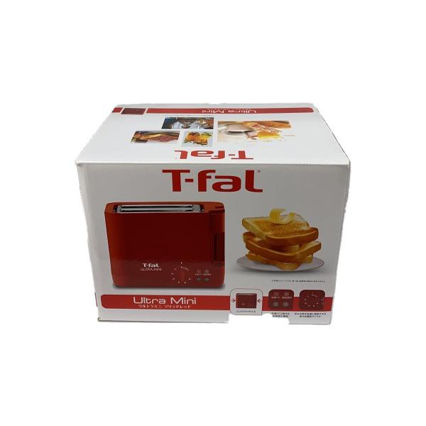 T-fal◆トースター ポップアップトースター ウルトラミニ TT2115JP [ソリッドレッド]