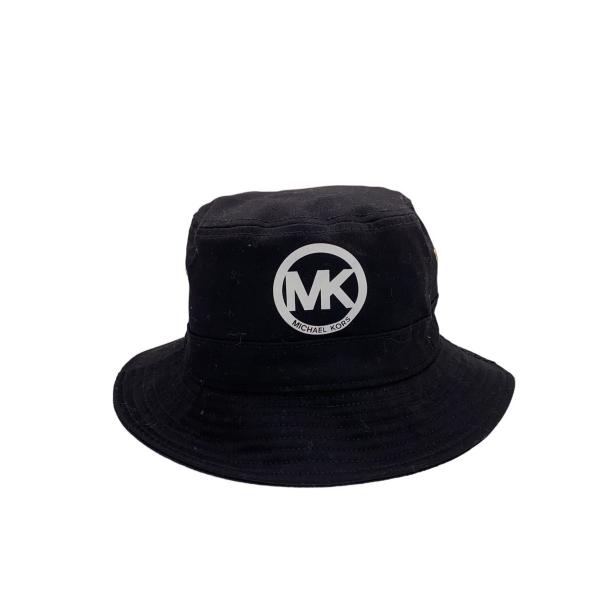 MICHAEL MICHAEL KORS◆バケットハット/--/コットン/BLK/レディース/js3...