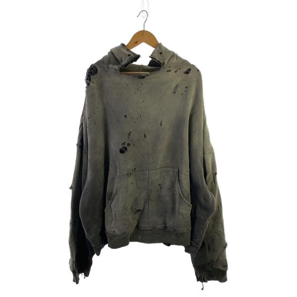 READYMADE◆パーカー/L/コットン/GRY/無地/RE-CO-BK-00-00-284