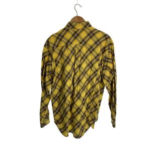 MASU◆長袖ブラウス/44/コットン/YLW...の詳細画像1