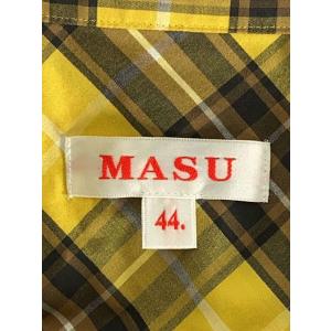 MASU◆長袖ブラウス/44/コットン/YLW...の詳細画像2