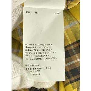 MASU◆長袖ブラウス/44/コットン/YLW...の詳細画像4
