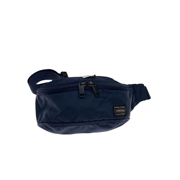 PORTER◆FLASH/WAIST BAG S/ウエストバッグ/ナイロン/BLK/無地/689-0...
