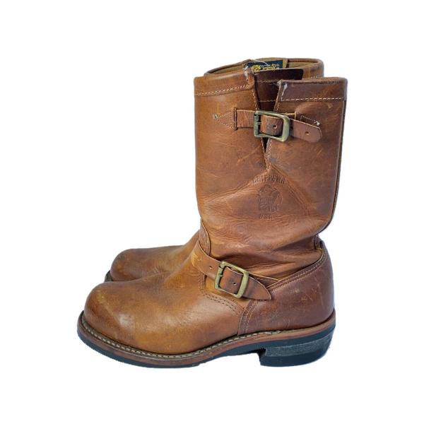 CHIPPEWA◆エンジニアブーツ/US8.5/BRW/レザー/91066