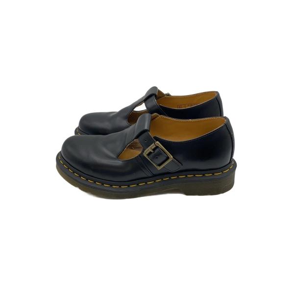 Dr.Martens◆POLLEY Tバーシューズ/ドレスシューズ/UK5/BLK/14852001