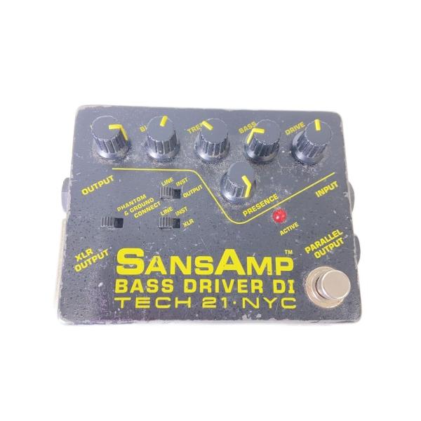 TECH21◆エフェクター SANSAMP BASS DRIVER DI (ノブ×6)